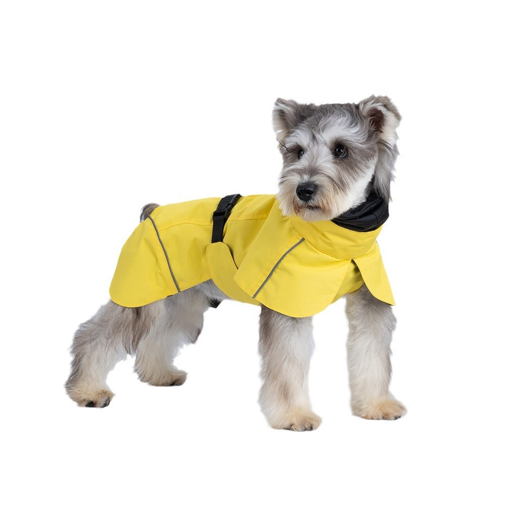 Capa de Chuva Universal Impermeável para Cães Pequenos e Médios
