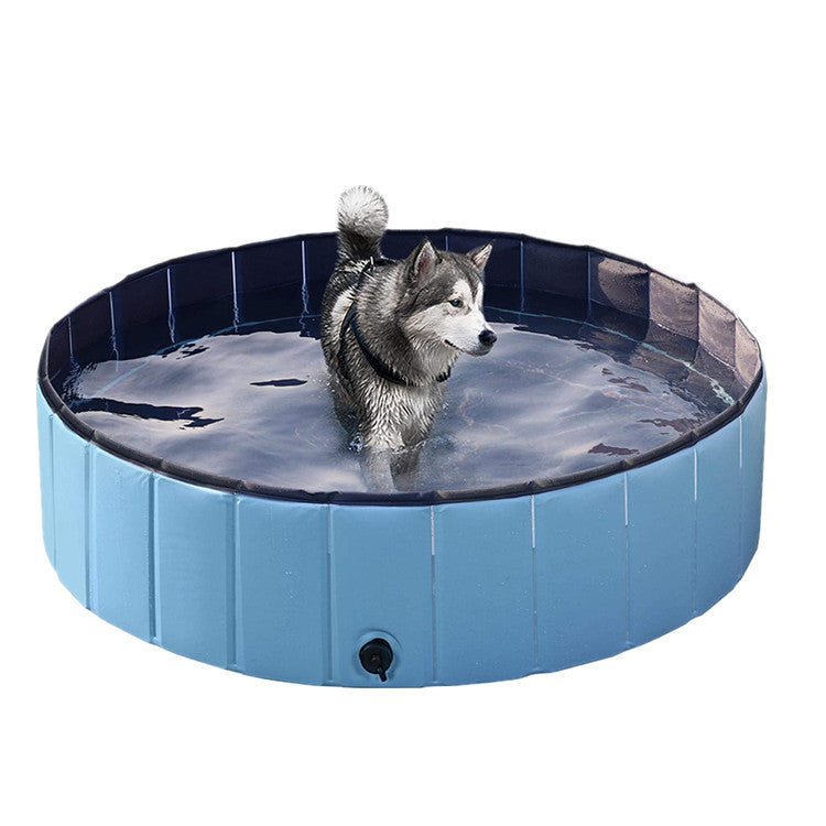 Piscina Dobrável para Banho de Cães Grandes