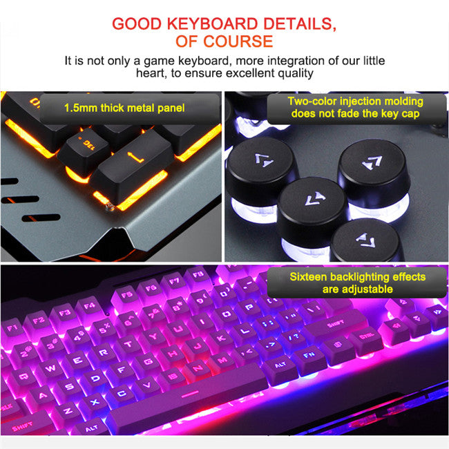 Teclado Mecânico Gamer com Fio