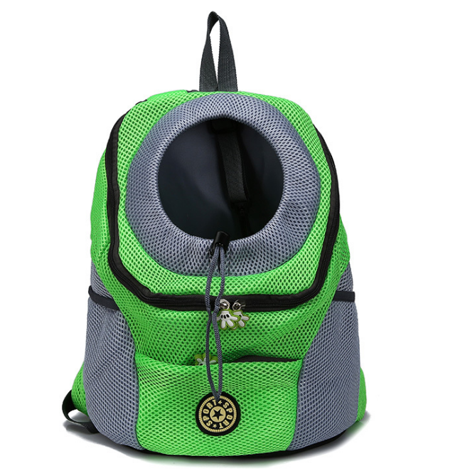 Mochila Peitoral Portátil para Transporte de Cães e Gatos