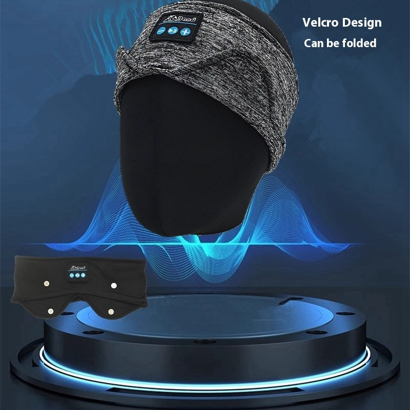 Faixa de Cabelo e Máscara de Dormir com Fone Bluetooth