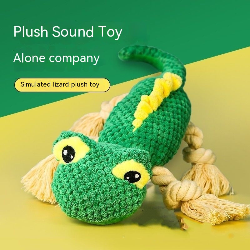 Brinquedo de Pelúcia de Veludo Cotelê com Som para Cães - Resistente a Mordidas