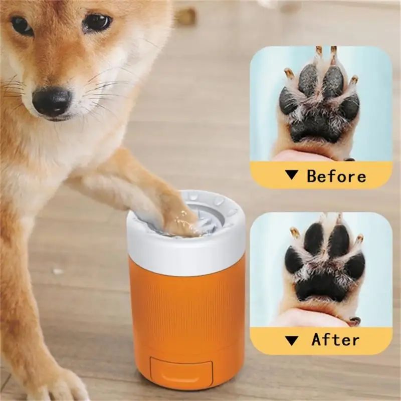 Lava-patas Automático para Passeios com Cães