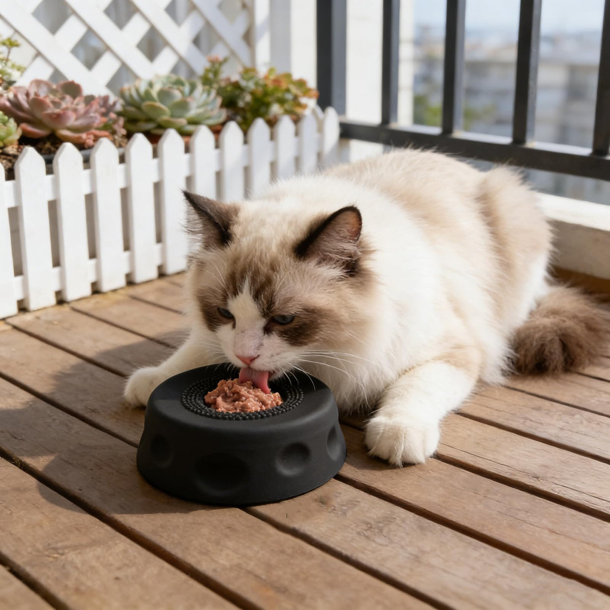 Tigela de Alimentação Lenta com Bolinha Giratória para Cães