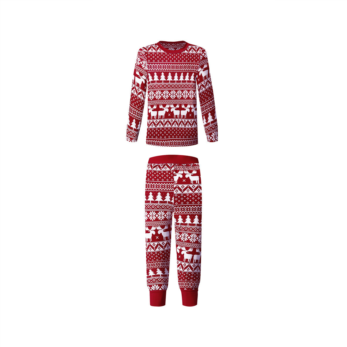 Roupa de Natal Estampada Combinando Pais e Filhos