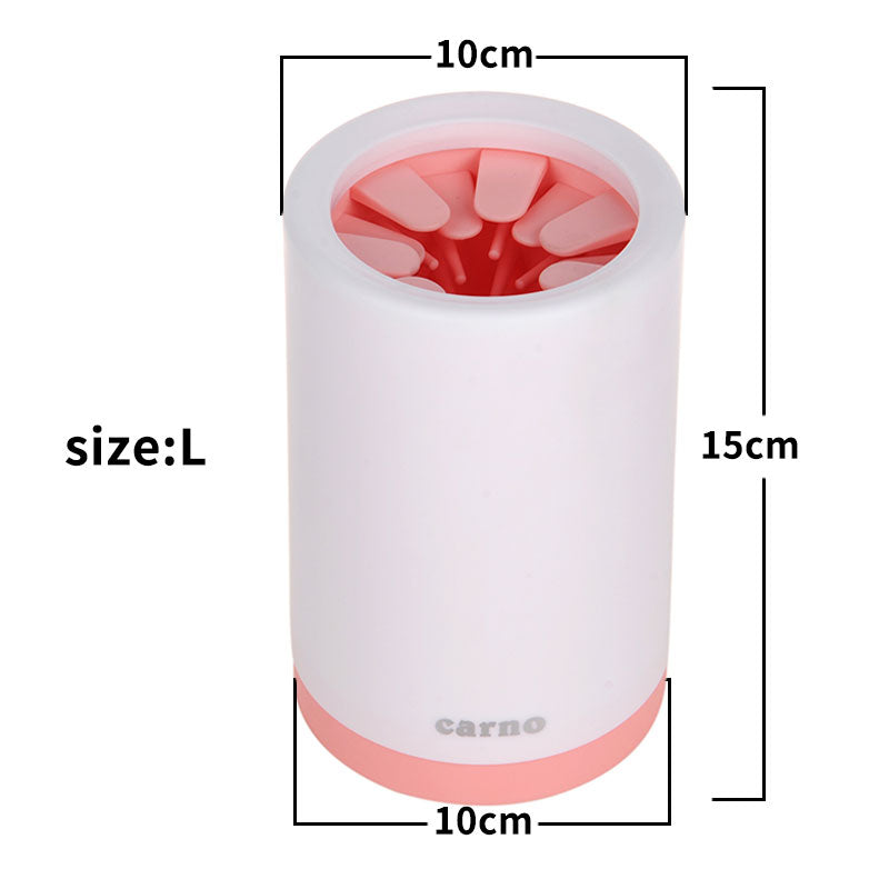 Copo Lava-patas de Silicone Macio para Cães e Gatos