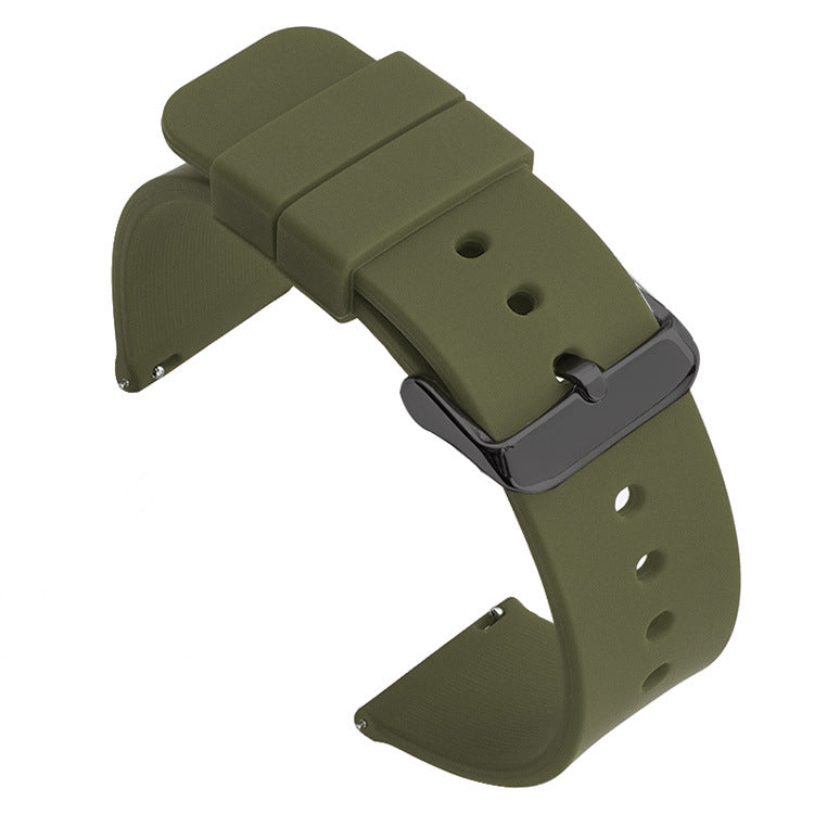 Pulseira de Silicone Multicolorida à Prova d'Água para Relógio Inteligente