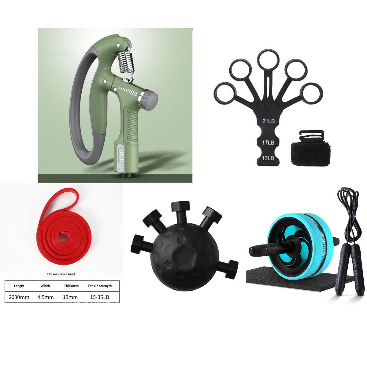 Hand Grip Inteligente com Contador 10-100kg