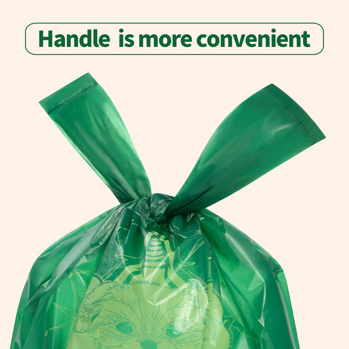 Sacolas Biodegradáveis com Alça para Dejetos de Cães e Gatos