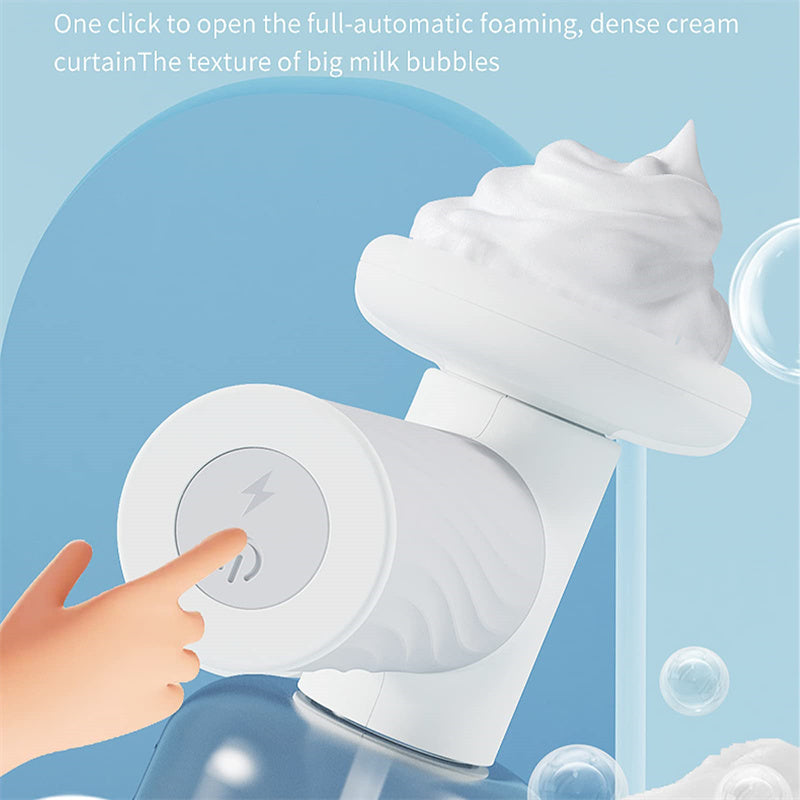 Escova de Banho Elétrica com Dispenser de Shampoo e Espuma Automática para Cães e Gatos