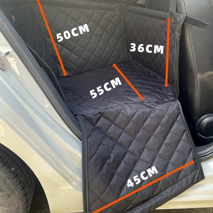 Capa Anti-sujeira para Banco de Carro com Assento de Segurança para Cães