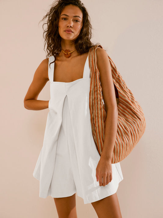 Macacão Casual Liso da Moda Feminino
