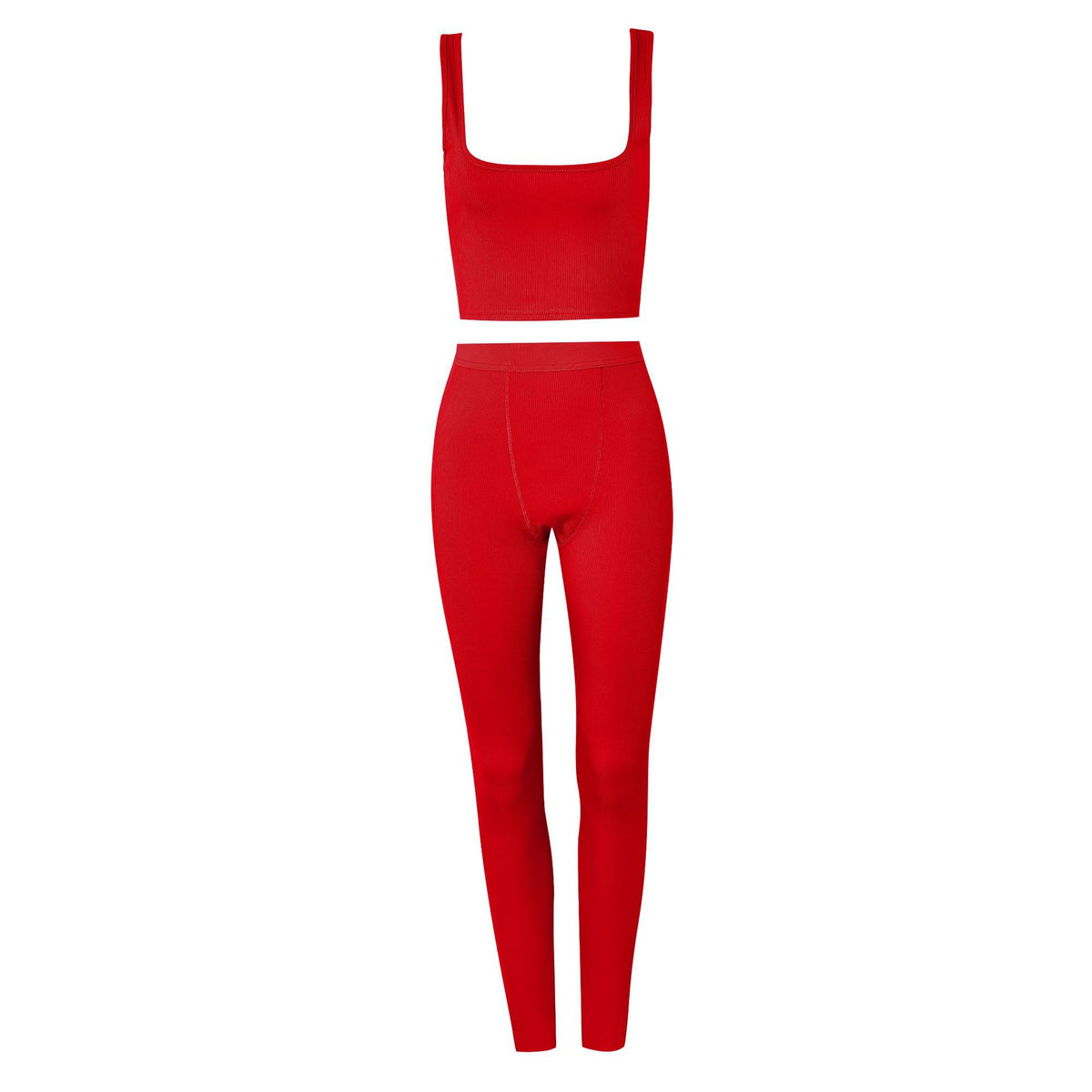 Conjunto de Colete e Calça para Yoga e Esportes Feminino