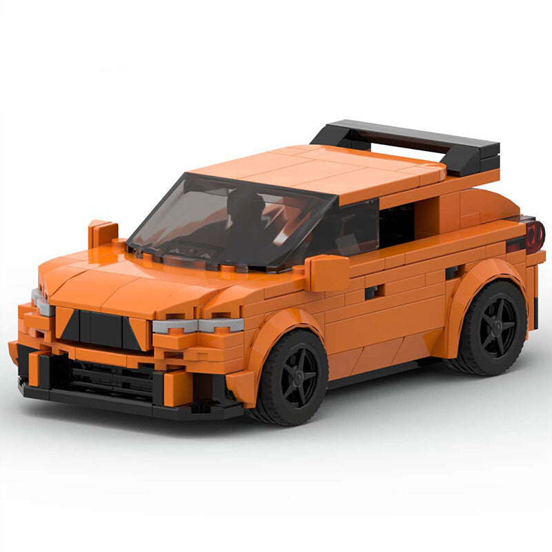 Brinquedo de Blocos de Montar Carro Esportivo Modelo de Encaixe