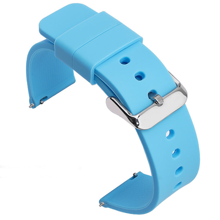 Pulseira de Silicone Multicolorida à Prova d'Água para Relógio Inteligente