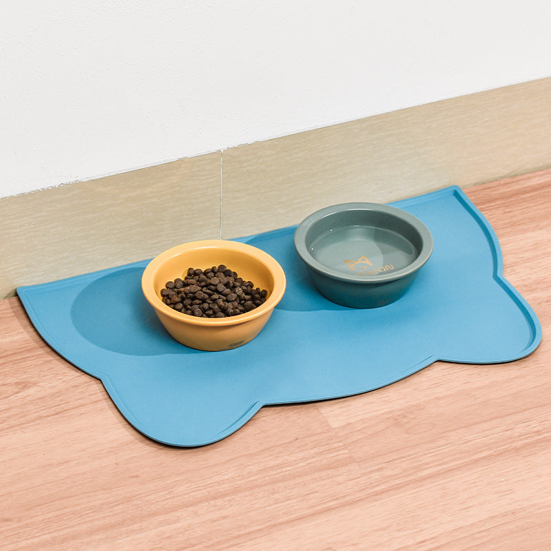 Tapete de Silicone para Gatos e Cães