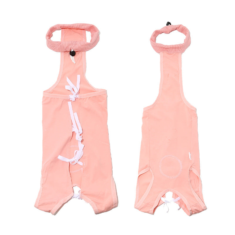 Roupa Protetora Anti-lambida Respirável e Elástica para Cães