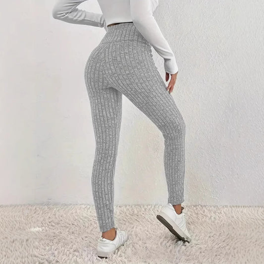 Legging Térmica de Cintura Alta Lisa Feminina - Inverno