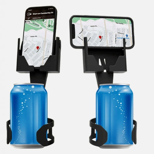 Suporte de Celular e Porta-copos Multifuncional para Carro