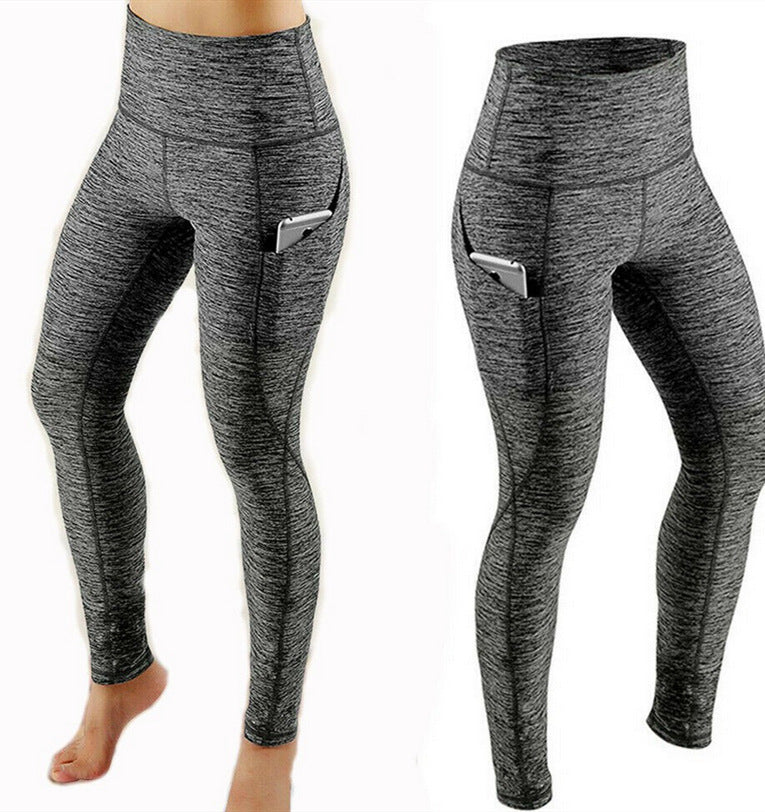 Legging Esportiva Slim Compressora Elástica Feminina com Bolsos
