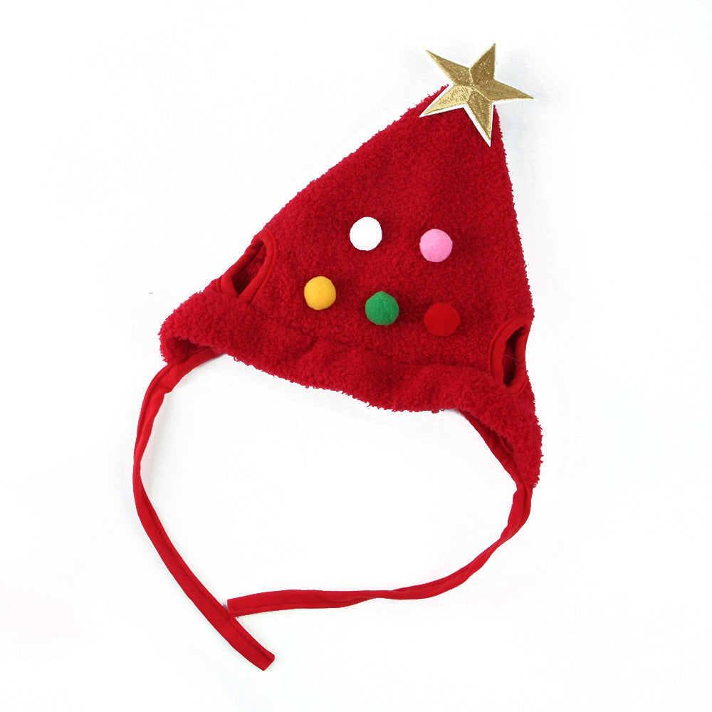 Chapéu de Árvore de Natal para Pets