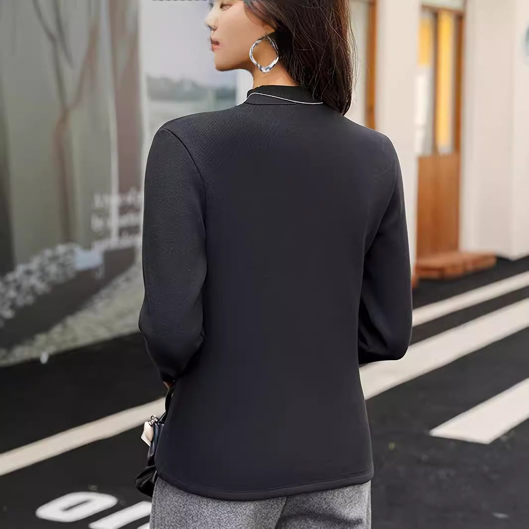 Roupa Térmica de Gola Alta Feminina