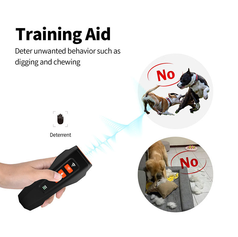 Dispositivo Ultrassônico Recarregável Anti-latido para Cães