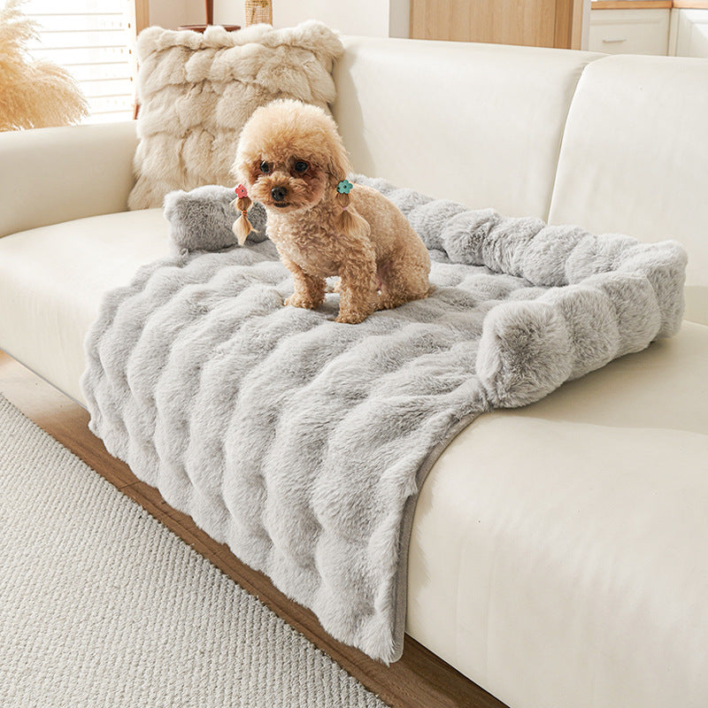 Tapete Térmico Grosso Antiderrapante para Cães - Inverno