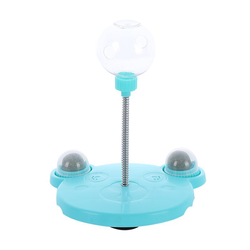 Brinquedo Alimentador Interativo para Gatos - Bolinha Dispensadora de Petiscos
