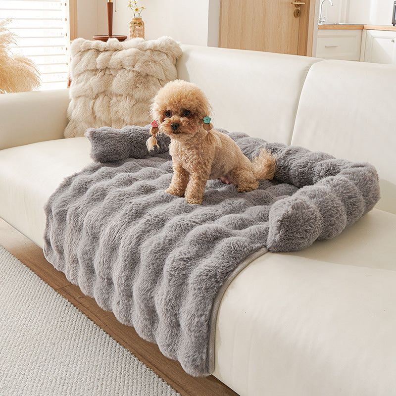 Tapete Térmico Grosso Antiderrapante para Cães - Inverno