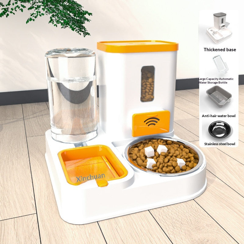 Estação de Comida e Água para Pets