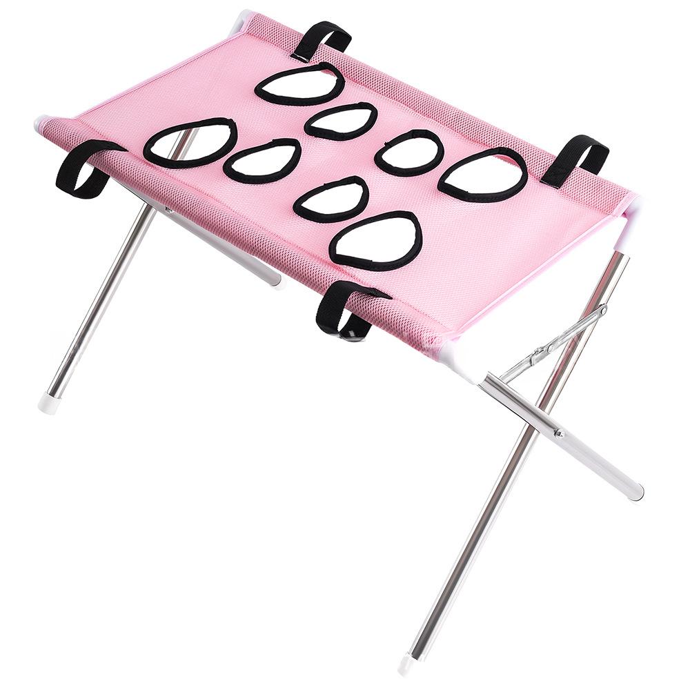 Cama de Aço Inoxidável Desmontável para Pets