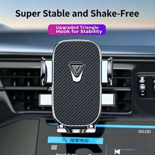 Suporte de Celular com Gancho para Saída de Ar do Carro, Universal para Navegação e Uso Veicular