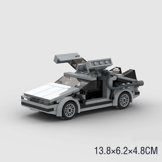 Carrinho Tesla de Brinquedo de Encaixe, Modelo que Estimula a Inteligência