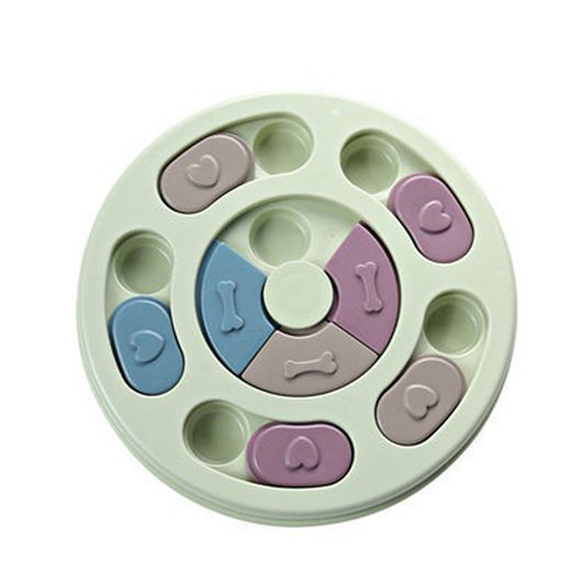 Brinquedo Quebra-cabeça Dispensador de Petiscos para Treino de Cães