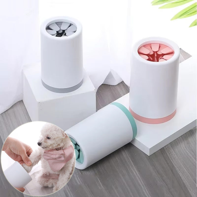 Copo Lava-patas de Silicone Macio para Cães e Gatos