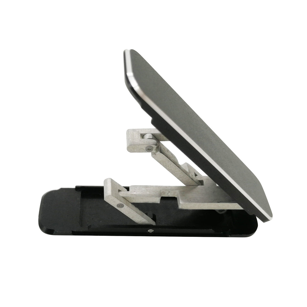 Mini Suporte Universal Dobrável de Metal para Celular, Liga de Alumínio, Invisível e Portátil, para Mesa