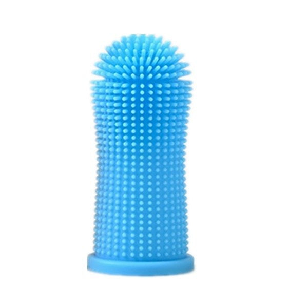 Dedeira de Silicone 360° para Escovar os Dentes de Cães e Gatos