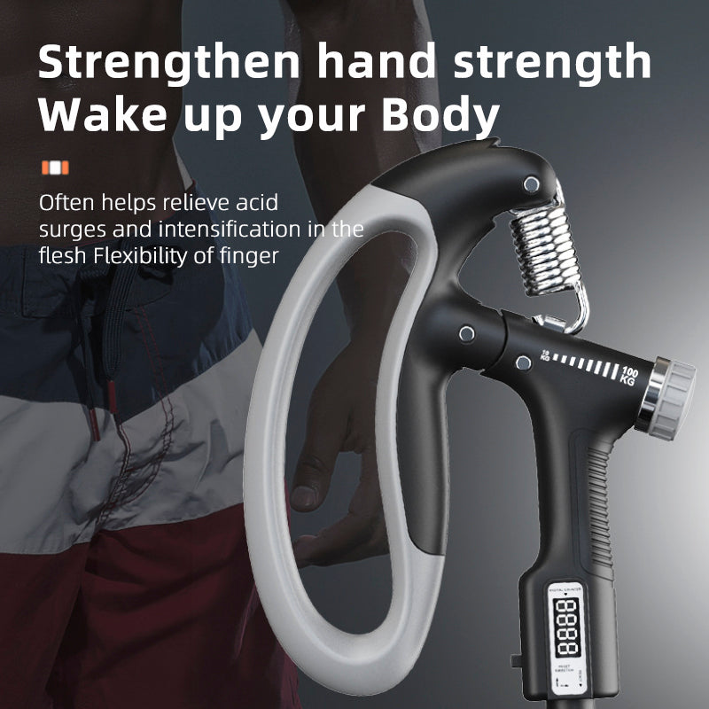 Hand Grip Inteligente com Contador 10-100kg