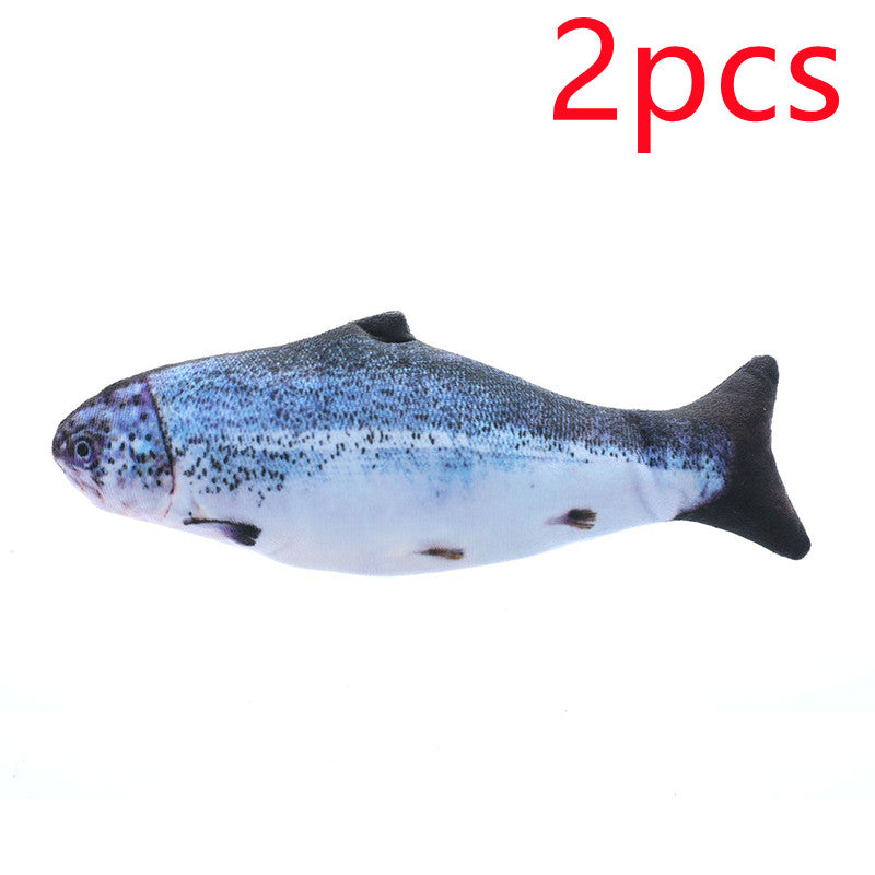 Peixe Elétrico Simulado para Gatos