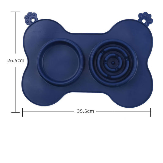 Tapete de Lamber de Silicone Antiderrapante para Alívio de Ansiedade e Treino de Cães e Gatos
