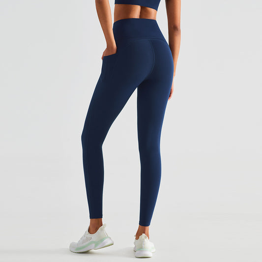 Calça de Yoga de Cintura Alta Levanta Glúteos para Corrida e Treino