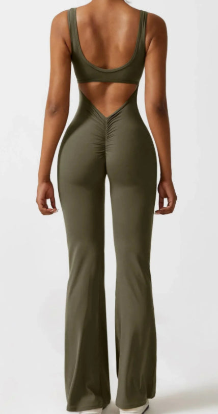 Body Justo Casual Vazado Sem Costura Feminino