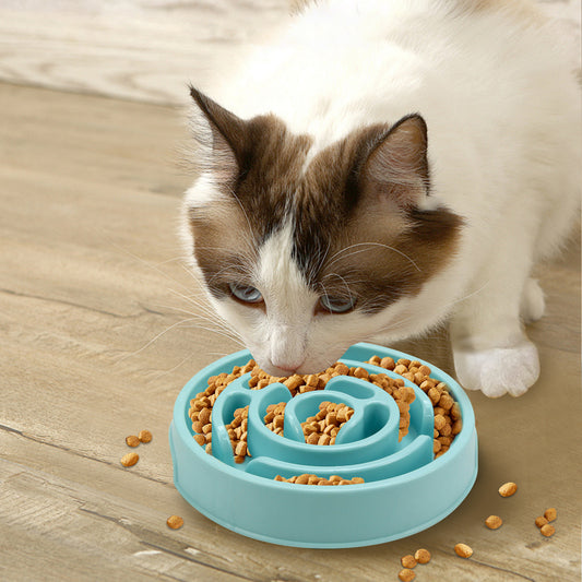 Tigela de Silicone Quebra-cabeça de Alimentação Lenta Anti-engasgo para Cães