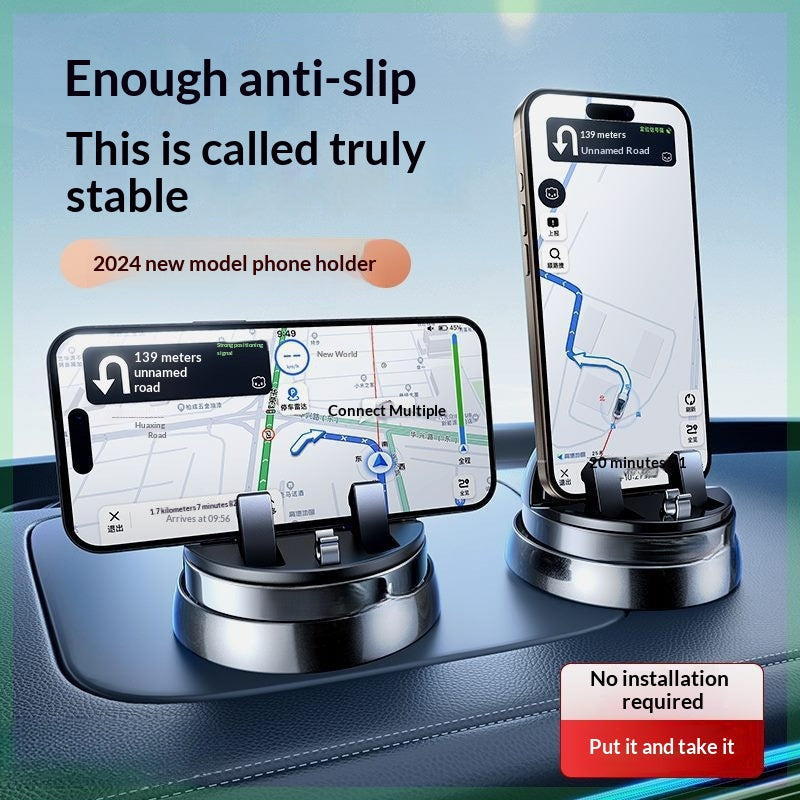 Suporte Universal Preto de Celular para Painel e Saída de Ar do Carro, para Smartphone e GPS