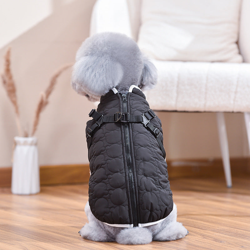 Colete Quebra-vento Térmico Estiloso para Pets