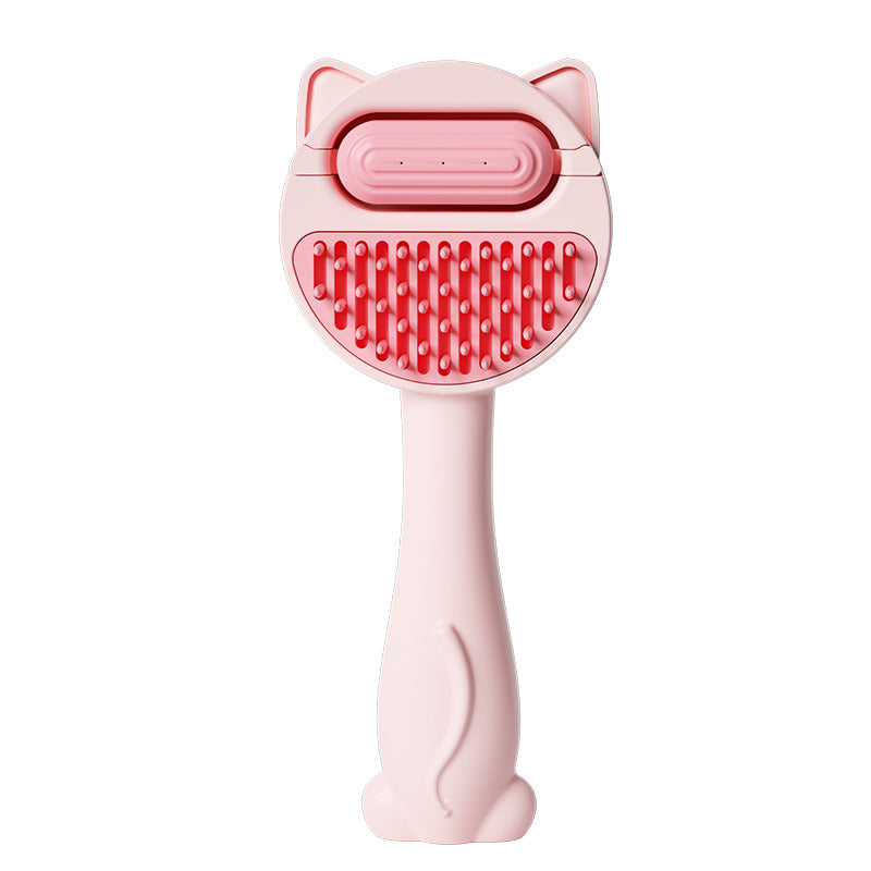 Pente Escova Massageador para Remover Pelos de Pets