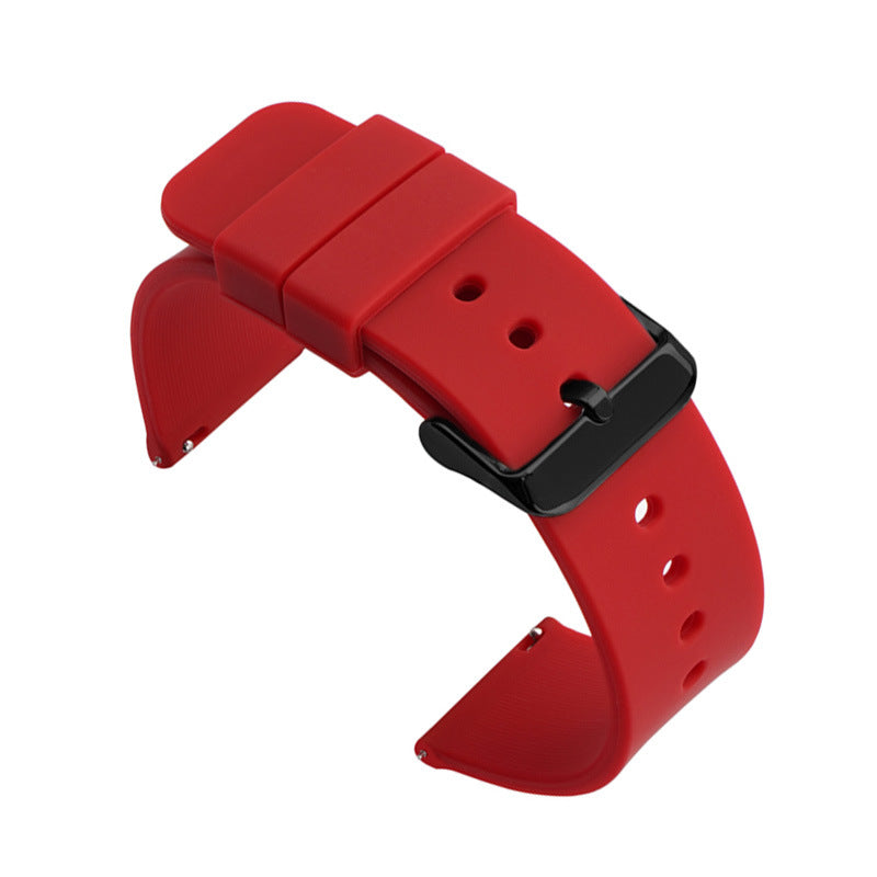 Pulseira de Silicone Multicolorida à Prova d'Água para Relógio Inteligente