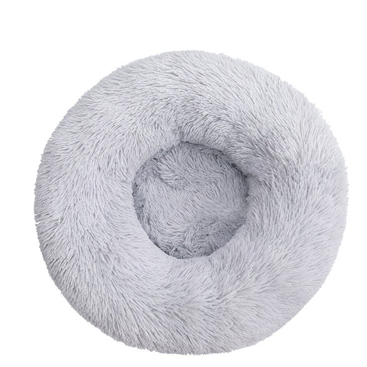 Caminha Redonda de Algodão Quentinha para Cães - Inverno