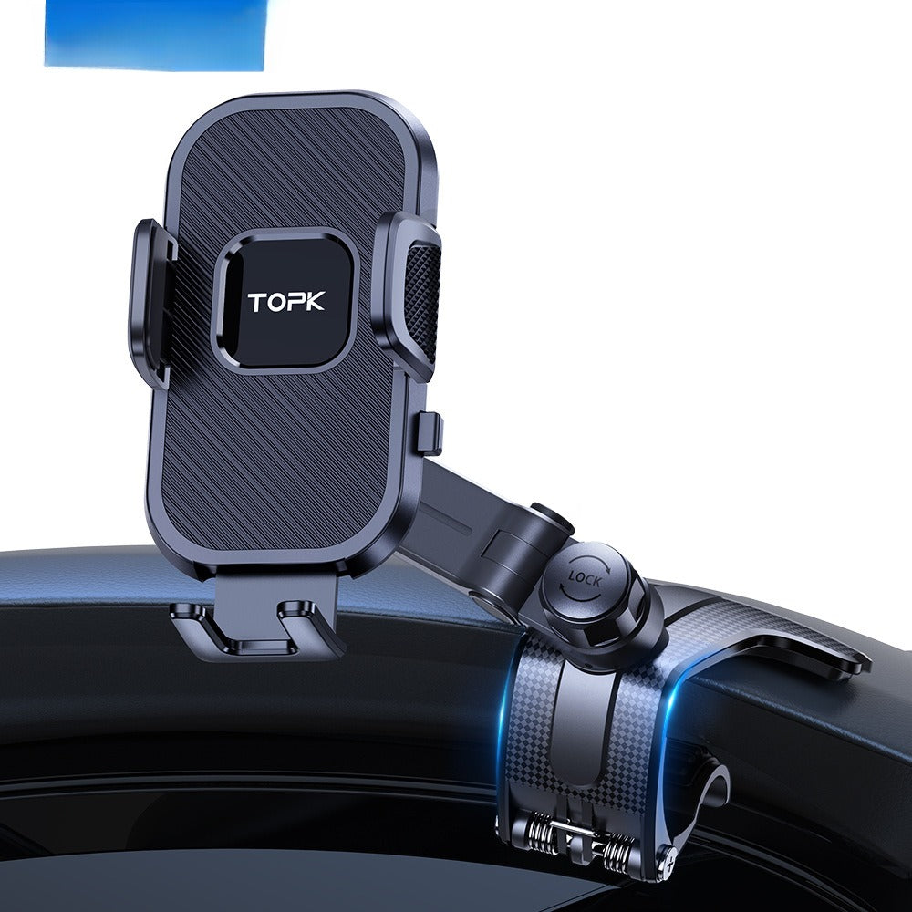 Suporte de Celular Giratório com Gancho para Saída de Ar do Carro, Multifuncional, Universal para Navegador